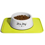 ZEE DOG - TAPIS D'ALIMENTATION LIME