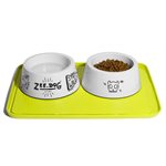 ZEE DOG - TAPIS D'ALIMENTATION LIME