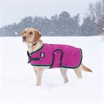 SHEDROW K9 VAIL MANTEAU FUCHSIA / PIN FUMÉ LARGE