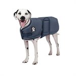 SHEDROW K9 EXPÉDITION MANTEAU PIED POULE ROBE BLEU LARGE