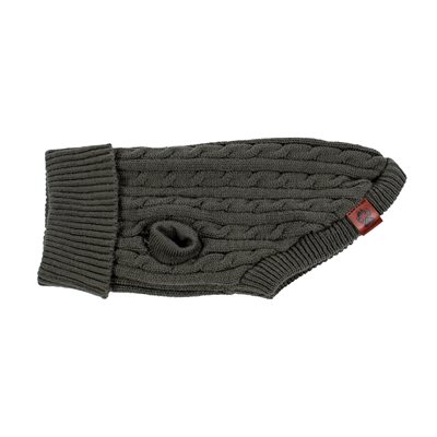 SHEDROW K9 BRENTWOOD TRICOT TORSADÉ VERT LICHEN MEDIUM